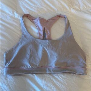 Lululemon Athletica Light Pink Sports Bra